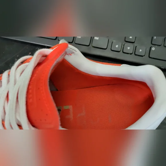 Converse Red and White Sneakers - Picture 2 of 9